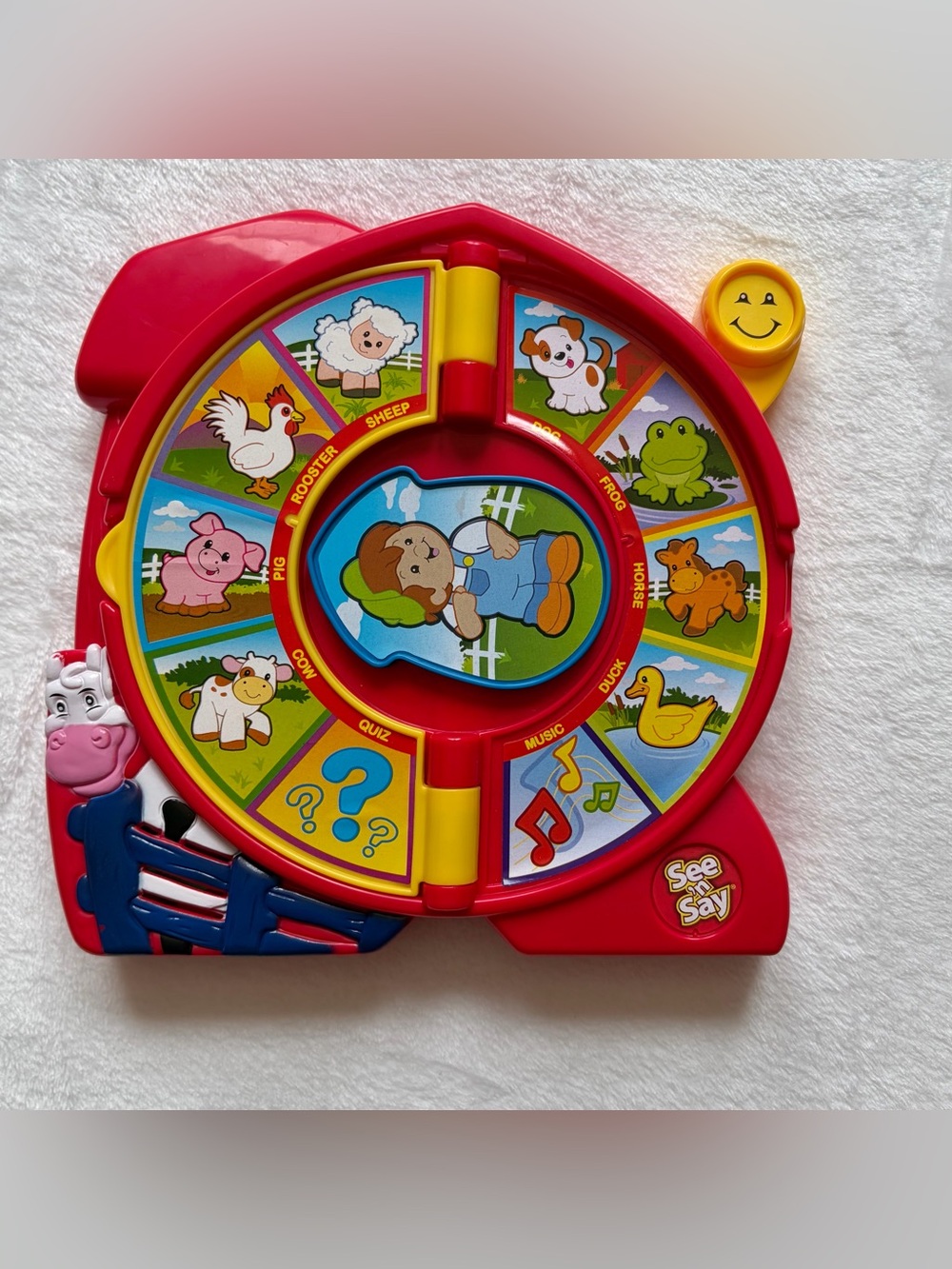 FisherPrice Little People “World of Animals See n’ Say” Animal Sound & Music Toy